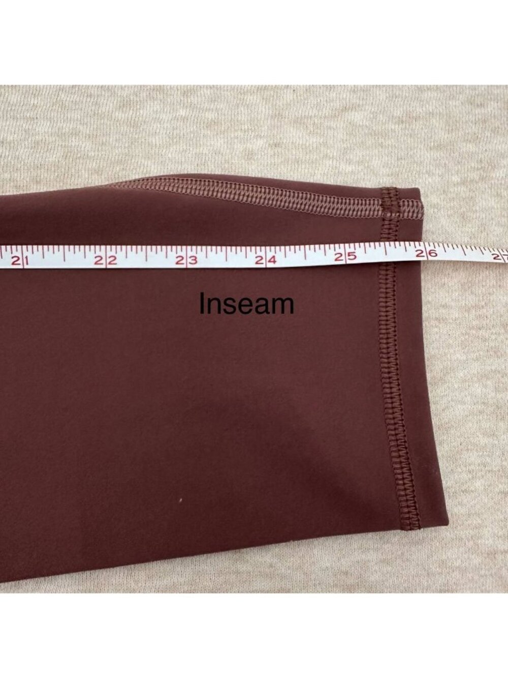 Vuori Leggings Women's Size M Pink Two-Tone High Rise Athletic Pants VW460 - Picture 9 of 11